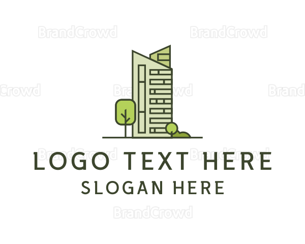 Green City Building Logo | BrandCrowd Logo Maker Logo