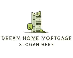 Mortgage - Eco City Builder logo design