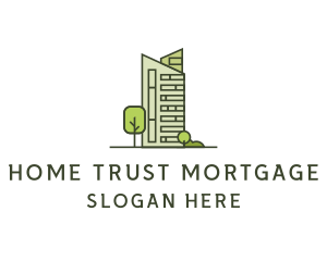 Mortgage - Eco City Builder logo design