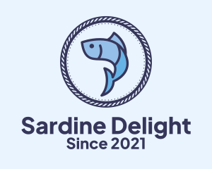 Sardine - Pescatarian Fish Buffet logo design