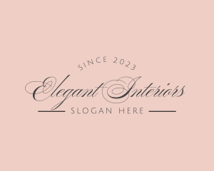 Elegant Fashion Company logo design