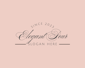 Elegant Fashion Company logo design