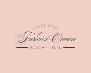 Elegant Fashion Company logo design