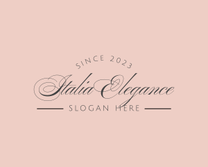 Elegant Fashion Company logo design