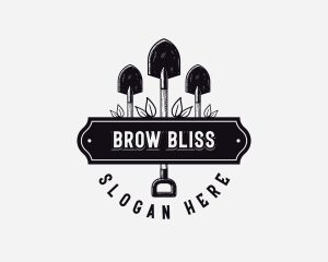 Shovel Lawn Landscaping logo design