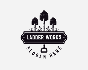 Shovel Lawn Landscaping logo design