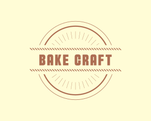 Hipster Craft Rope Business logo design