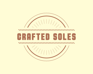 Hipster Craft Rope Business logo design