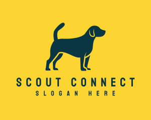 Beagle Dog Hound logo design