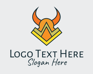 Medieval Viking Armor  Logo