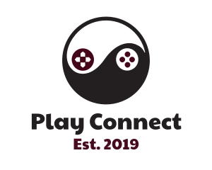 Multiplayer - Asian Yin Yang Gaming logo design