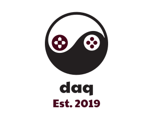 Gamer - Asian Yin Yang Gaming logo design