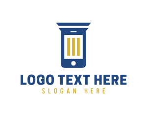 App - Column Phone App logo design
