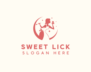 Pastry Cupcake Sweets logo design