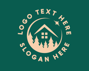 Architect - Residential Forest Home logo design