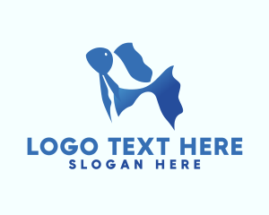 Vet - Aquarium Marine Fish logo design