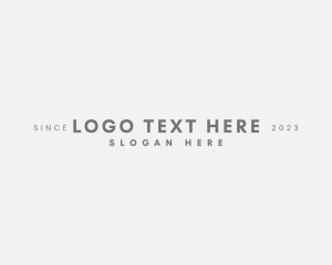 Typographic - Modern Venture Business logo design