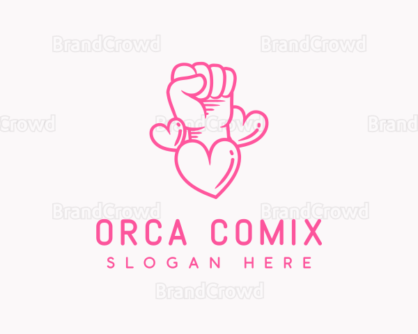 Heart Fist Organization Logo