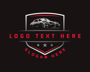 Transport - Racing Car Detailing logo design