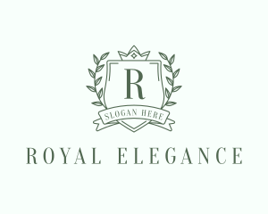 Elegant Royal Crest logo design