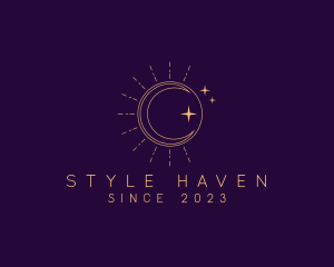 Souvenir Shop - Sun Moon Cosmic logo design