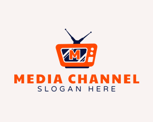 Channel - Television Media Show logo design