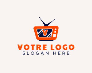 Television Media Show logo design
