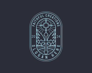 Faith - Cross Ministry Faith logo design