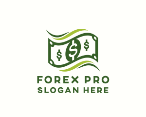 Forex - Dollar Cash Currency logo design