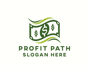 Profit - Dollar Cash Currency logo design