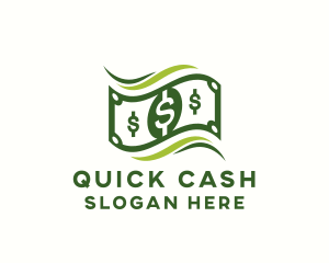 Dollar Cash Currency logo design