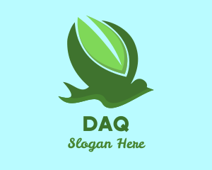 Spa - Flying Leaf Dove logo design