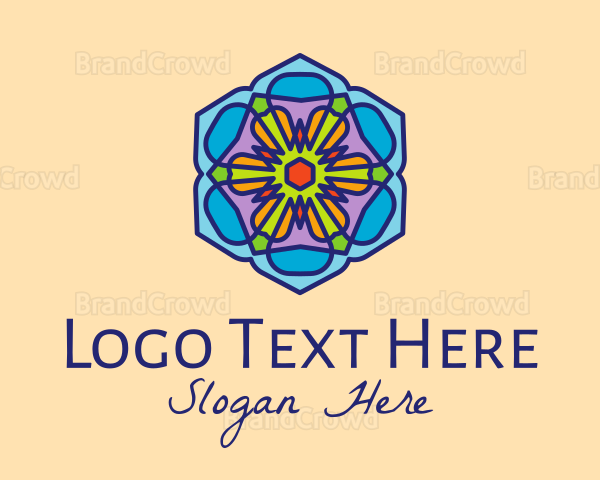 Moroccan Tile Pattern Logo