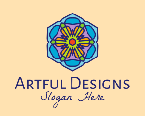 Moroccan Tile Pattern logo design