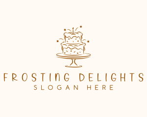 Frosting - Dessert Bakeshop Cake logo design