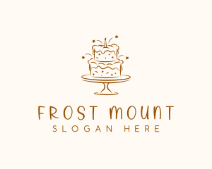 Dessert Baking Cake logo design