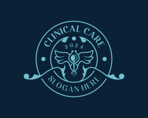 Laboratory Medical Clinic logo design