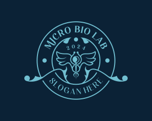 Laboratory Medical Clinic logo design