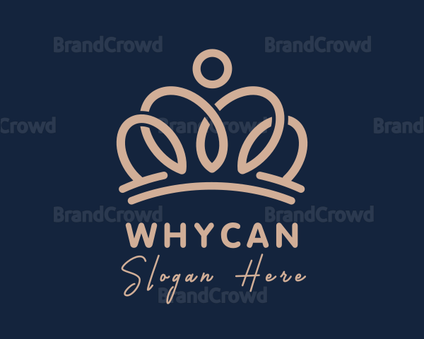 Beauty Pageant Crown Logo