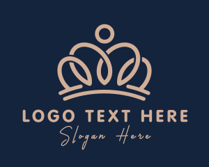 Royalty - Beauty Pageant Crown logo design