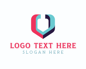 Professional - Creative Business Letter V logo design