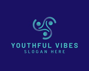 Youth - Youth Foundation People logo design