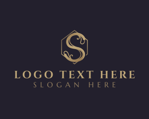 Premium Elegant Vintage Letter S Logo