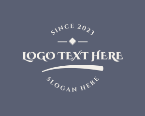 Wordmark - Generic Stylish Store logo design