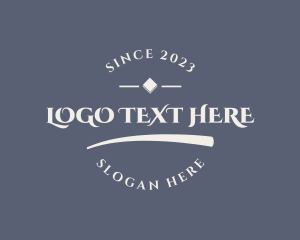 Underlined - Generic Stylish Store logo design