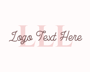 Handwritten - Classy Feminine Business logo design