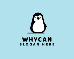 Arctic - Winter Penguin Animal logo design