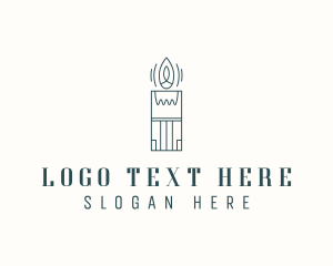 Candle Wax Decor  Logo