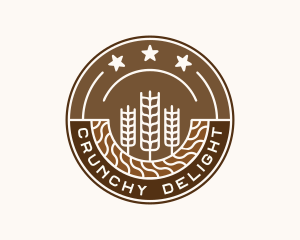 Cereal - Organic Wheat Farm logo design