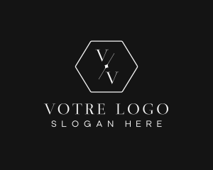 Hexagon Luxury Store  logo design